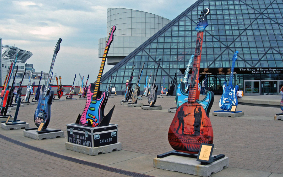 Rock and Roll Hall of Fame and Museum Opens in Cleveland